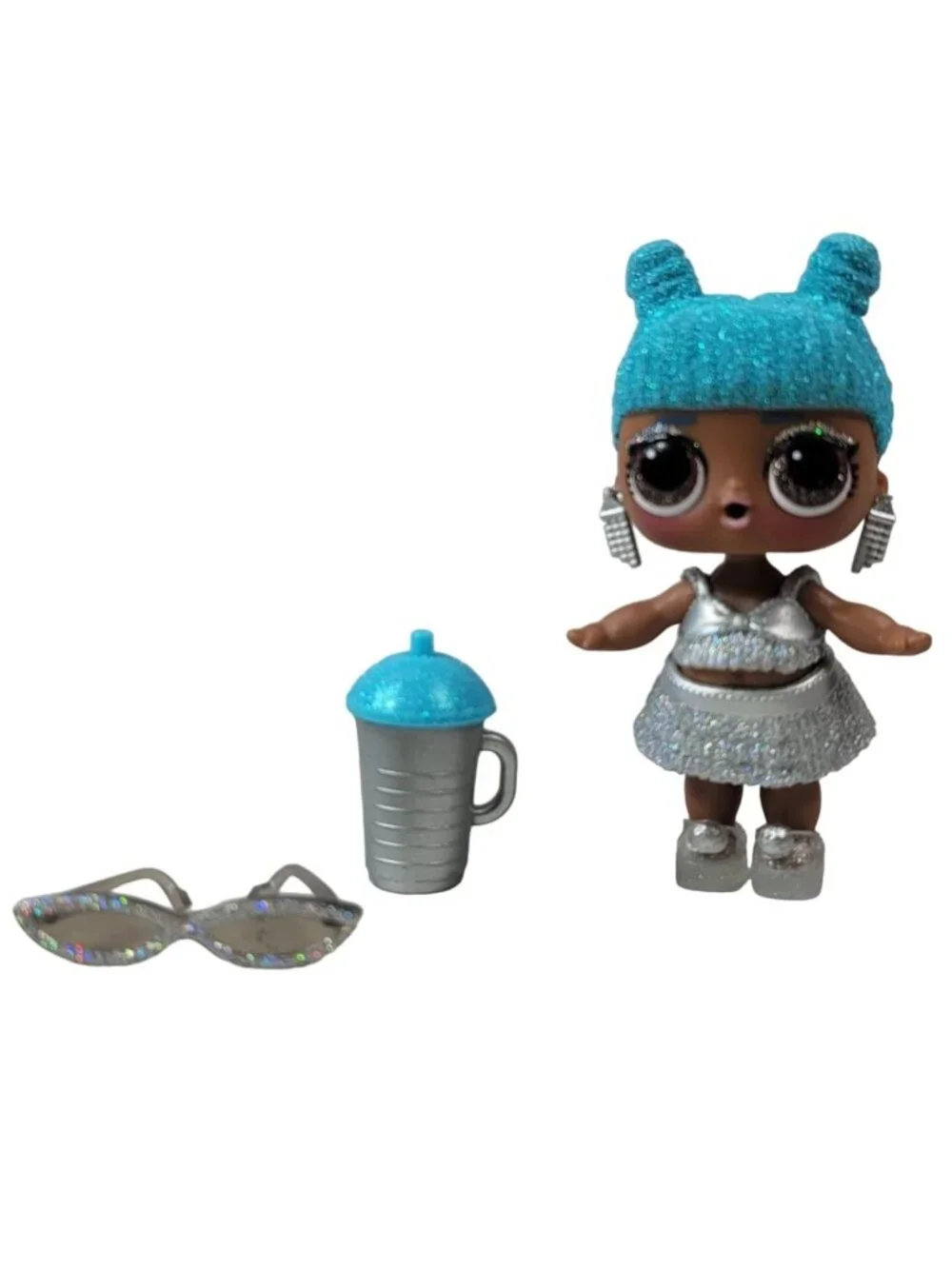 LOL Surprise Ice Lights Doll Accessories Glitter Series Opposites Club 9 PCS MGA